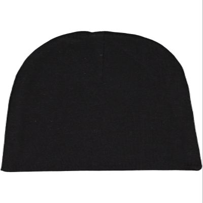 RABBIT SKINS Infant Baby Rib Cap, Black