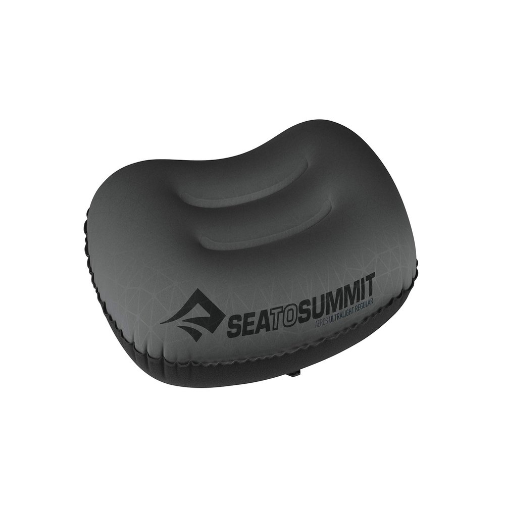 Sea to Summit Aeros Ultralight Inflatable Camping and Travel Pillow, Regular, Grey