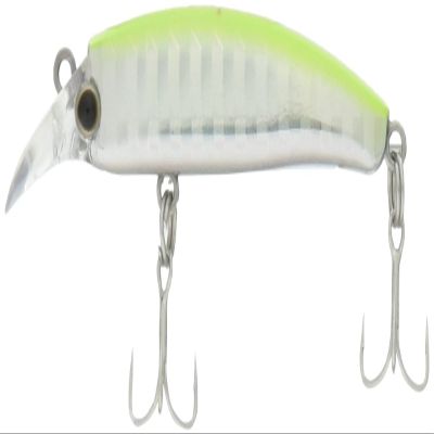 TackleHouse Minnow Keeper Pupus 1.7 inches (42 mm), 0.1 oz (3.5 g), Hologram Chart #F2 QPA42 Lure