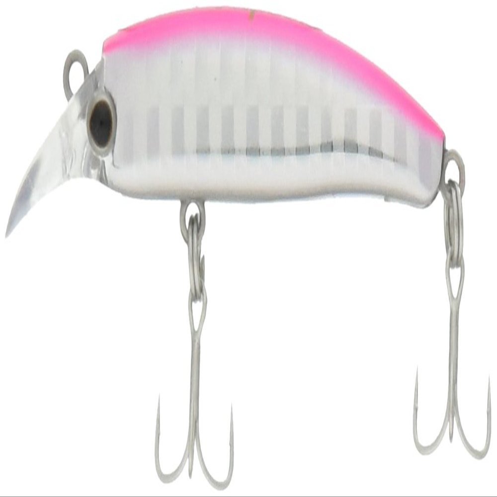 TackleHouse Minnow Keeper Pupus 1.7 inches (42 mm), 0.1 oz (3.5 g), Hologram Pink #F4 QPA42 Lure