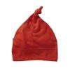 Babysoy Unisex-Baby Newborn O Soy Hat, Tomato, 6-12 Months view 1