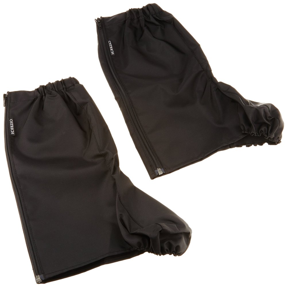 Ostrich (Ostrich) Shoe Cover Black