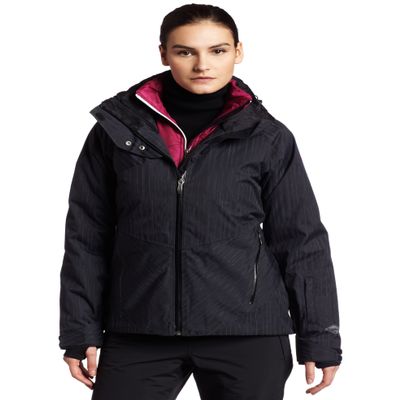 Columbia Women's Black Diamond Dash Parka,Black,X-Small
