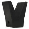 Extreme Max 3005.2187 Transom Saver - Rubber V-Block Only, Black view 1
