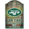 NFL New York Jets 05947010 Wood Sign, 11" x 17", Black view 1
