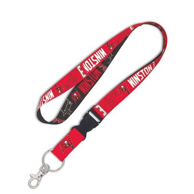 NFL Tampa Bay Buccaneers Lanyard with Detachable Buckle, 3/4"