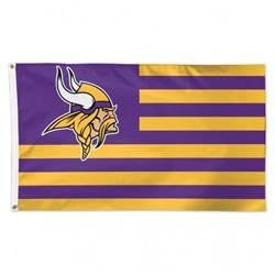 WinCraft NFL Minnesota Vikings 3'x5' Flag, One Size, Team Color