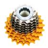 Kcnc Ti Scandium Road Cassette for Campy 10speed 11-23t 123g Gold&grey Color view 1
