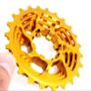Kcnc Ti Scandium Road Cassette for Campy 10speed 11-23t 123g Gold&grey Color view 3
