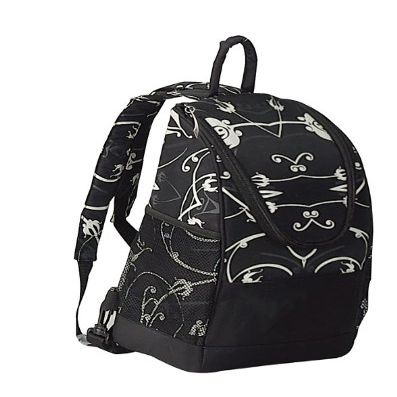 12 Cans Camping Outdoor Insulated Cooler Backpack (Black)