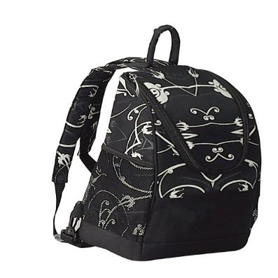 12 Cans Camping Outdoor Insulated Cooler Backpack (Black)