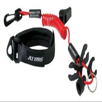 UL-2 ULTIMATE LANYARD, Red / Black, for PWCs (Kwik Tek)