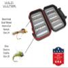 Wild Water Fly Fishing Nymph Assortment, 24 Flies with Small Thin Fly Box for Trout, Panfish, Crappie, Sunfish view 2