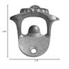NCAA Kansas Jayhawks Wall Bottle Opener view 4