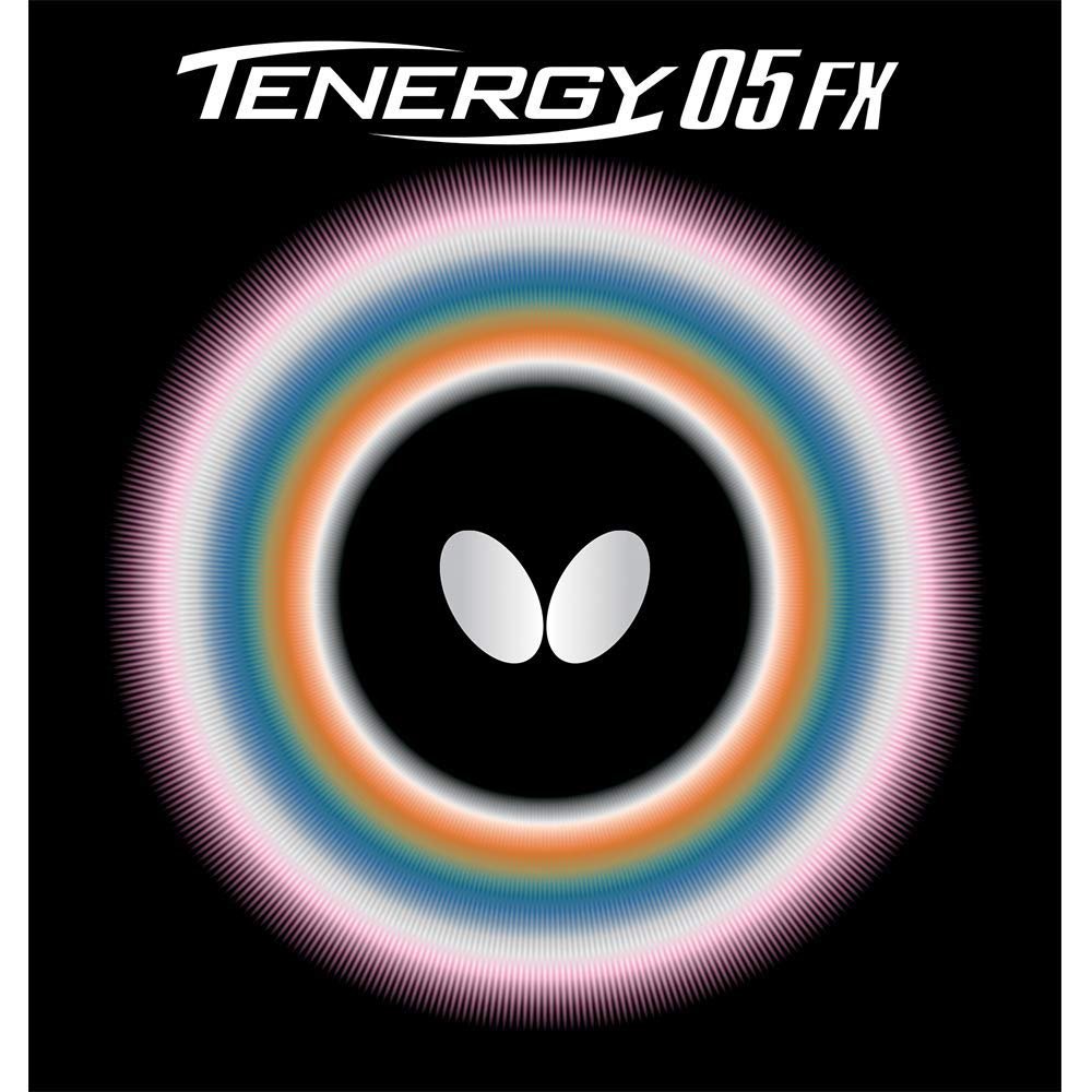 Butterfly Tenergy 05 FX Table Tennis Rubber Sheet - 1.7 mm, 1.9 mm, or 2.1 mm - Red or Black - 1 Inverted Table Tennis Rubber Sheet - Professional Table Tennis Rubbers