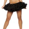 Tutu Petticoat Adult Accessory Black - One Size view 1