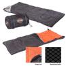 Harley-Davidson Bar & Shield Custom Sleeping Bag, Black & Orange HDL-10016 view 3