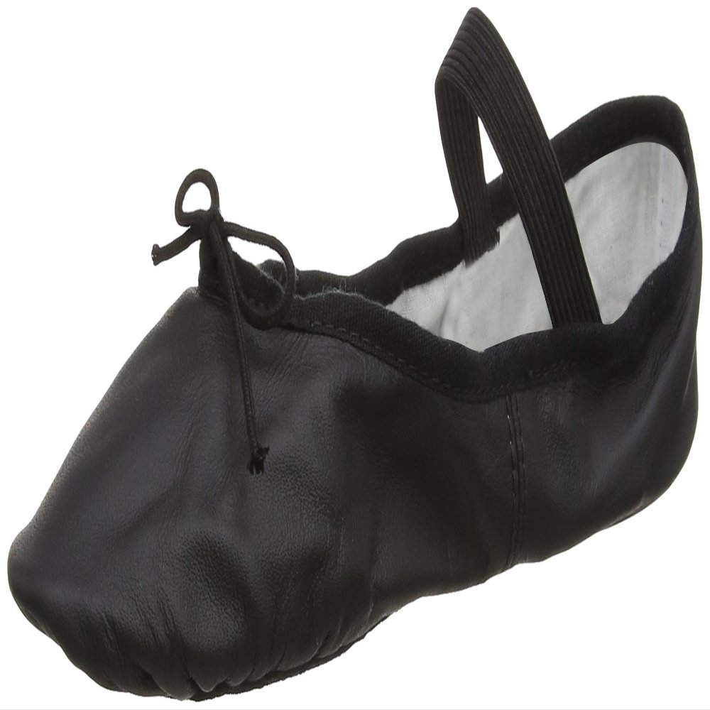 Bloch Womens Dansoft Full Sole Leather Ballet Slipper/Shoe Dance Shoes, Black, 6.5 US