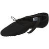 Bloch Women's Pump Split Sole Canvas Ballet Shoe/Slipper, Black, 2 D US view 1