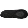 Bloch Women's Pump Split Sole Canvas Ballet Shoe/Slipper, Black, 2 D US view 4