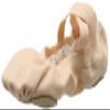 Bloch Women's Pro Elastic, Pink, 5 Medium view 1