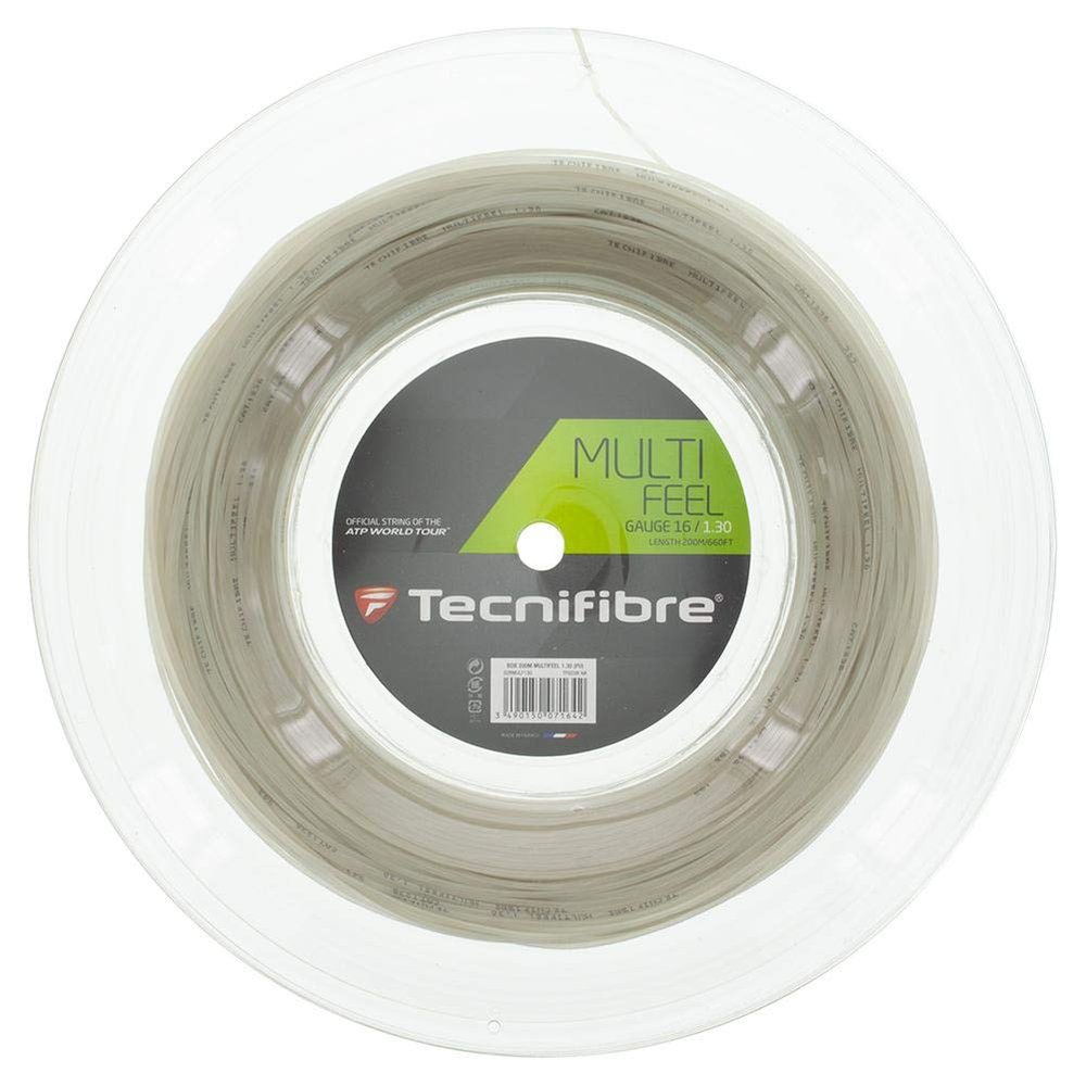 Tecnifibre Multi-Feel Tennis String Reel Natural