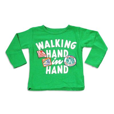 Dinky Souvenir by Gold Rush - Big Girls' Long Sleeve Shirt, Green 22413-10
