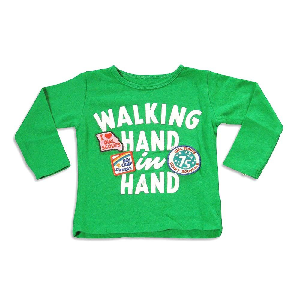 Dinky Souvenir by Gold Rush - Big Girls' Long Sleeve Shirt, Green 22413-10