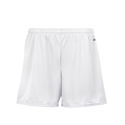 Badger Sportswear Boys' B-Dry Performance Short, White, Large