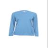 Badger Sportswear Women's B-Dry Long Sleeve Performance Tee, Columbia Blue, X-Small view 1