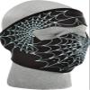 Zanheadgear Zan Full Mask Neoprene Spider Web Glow in the Dark view 1