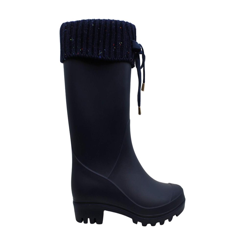 Charter Club Women's Shoes Camylla Rubber Closed Toe Mid-Calf Navy