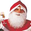 Santa Maxi Beard And Moustache Fake False Beards for fancy Dress Costumes Outfits Accessories view 1