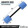 CanDo Aquatic Swim Bars and Dumbbells for Learning to Swim, Hydrotherapy, Swimming, Water Aerobics, Rehab, Swim Lessons, Pool Fitness view 2