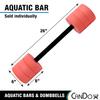 CanDo Aquatic Swim Bars and Dumbbells for Learning to Swim, Hydrotherapy, Swimming, Water Aerobics, Rehab, Swim Lessons, Pool Fitness view 2