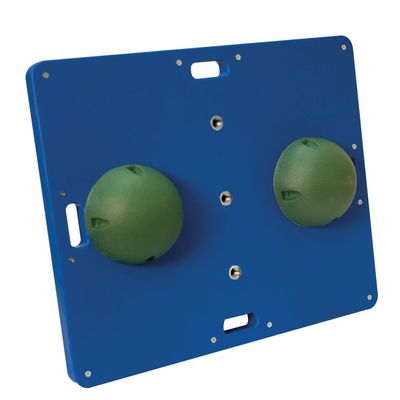 Fabrication Enterprises Cando Heavy-Duty Balance Boards Rectangular Rocker Intermediate: 2-1/2 Bottom