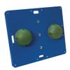 Fabrication Enterprises Cando Heavy-Duty Balance Boards Rectangular Rocker Intermediate: 2-1/2 Bottom view 1