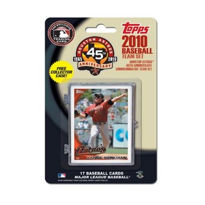 MLB Houston Astros 2010 Team Sets, 45th Anniversary Edition