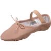 Bloch Girls Girl's Dansoft Ii Leather Split Sole Ballet Shoe/Slipper Dance Shoes, Pink, 1 Narrow Little Kid US view 1