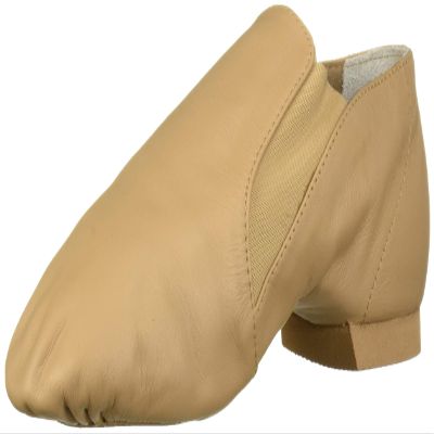Bloch Girls ELASTA Bootie Dance Shoe, Tan, 10.5 Little Kid