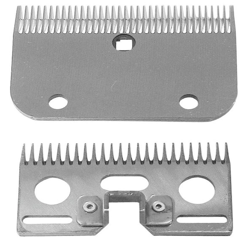 Kerbl 18506 Shear Blade Set 220, Constanta 2 24 Upper Teeth and 35 Lower Teeth Close Shaving