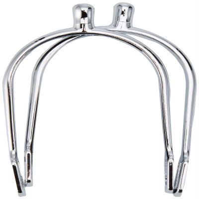 Kerbl Women's Drop-Shape Spurs with Straps - Metallic, 15 mm