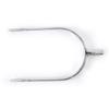 Kerbl Men's Drop-Shape Spurs with Straps-Metallic, 25 mm view 4