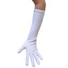 SeasonsTrading White Costume Gloves (Elbow Length) - Adult Teen Halloween Cosplay Party view 1