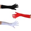 SeasonsTrading White Costume Gloves (Elbow Length) - Adult Teen Halloween Cosplay Party view 2