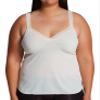 Shadowline Camisole with Stretch Lace Straps 40/Ivory view 1
