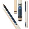 Action Exotic Billiards Pool Cue Stick - Blue w/White Wrap - 20oz view 1