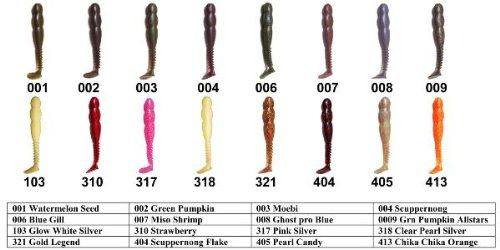 Reins RNFRVS505-002 5" Fat Rockvibe Shad Green Pumpkin 5 Per Pack