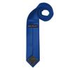 Jacob Alexander Boy's Regular Self Tie Prep Solid Color Necktie - Royal view 2