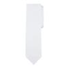 Jacob Alexander Boy's Regular Self Tie Prep Solid Color Necktie - White view 1